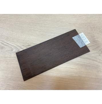 Венге заготовка накладки на головку грифа Радиал ААА 5х100х230 мм-3
