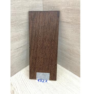 Венге заготовка накладки на головку грифа Радиал ААА 5х100х230 мм-1