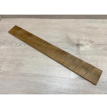 Клён Волнистый Печёный 180 гр заготовка накладки для электрогитары Радиал АА Волна ААА 9.5х69-67х560 мм-6