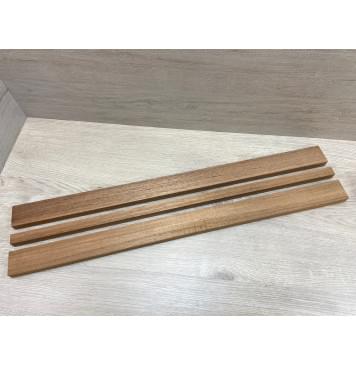 Махагон Кая заготовка грифа электрогитары Радиал АА 21х(48.5-20-48.5)х742 мм - из 3х частей-0