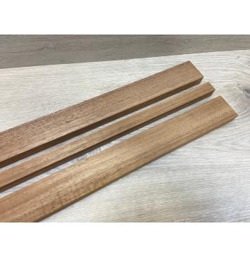 Махагон Кая заготовка грифа электрогитары Радиал АА 21х(48.5-20-48.5)х742 мм - из 3х частей-1