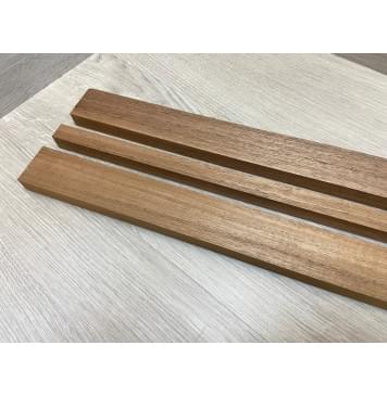 Махагон Кая заготовка грифа электрогитары Радиал АА 21х(48.5-20-48.5)х742 мм - из 3х частей-2