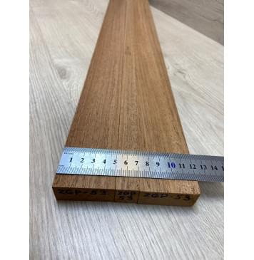 Махагон Кая заготовка грифа электрогитары Радиал АА 22х(49.5-19.5-49.5)х742 мм - из 3х частей-4