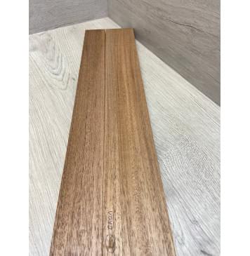 Махагон Кая заготовка грифа электрогитары Радиал АА 22х(49.5-19.5-49.5)х742 мм - из 3х частей-5