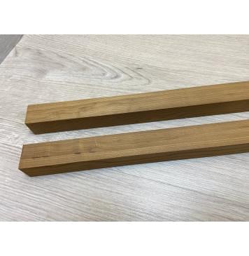 Клён Печёный 180гр заготовка для переклеенного грифа безголовой гитары Радиал АА 29х(29-29)х615 мм - из 2х частей-1