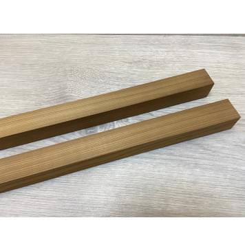 Клён Печёный 180гр заготовка для переклеенного грифа безголовой гитары Радиал АА 29х(29-29)х615 мм - из 2х частей-2