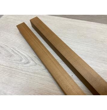 Клён Печёный 180гр заготовка для переклеенного грифа безголовой гитары Радиал АА 29х(29-29)х615 мм - из 2х частей-7