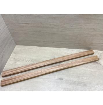 Махагон Кая заготовка для переклеенного грифа бас-гитары Радиал ААА 28х49х940 мм - из 2х частей-0