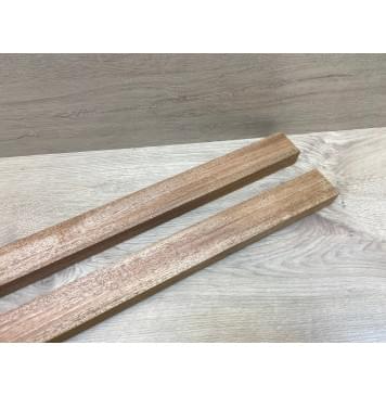 Махагон Кая заготовка для переклеенного грифа бас-гитары Радиал ААА 28х49х940 мм - из 2х частей-1