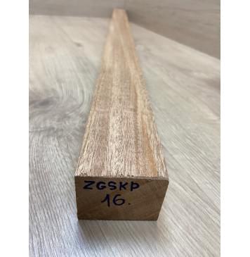 Махагон Кая заготовка для переклеенного сквозного грифа гитары Радиал ААА 48.5х61х1160 мм-9