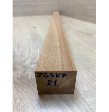 Сапели заготовка для переклеенного сквозного грифа гитары Радиал А 44.5х54х1080 мм-12