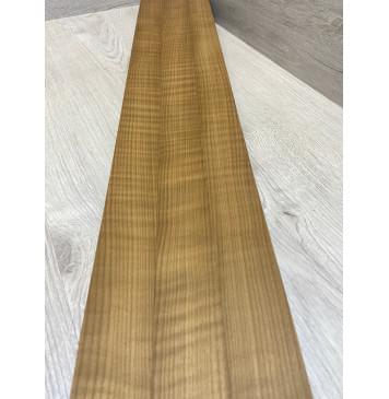 Клён Волнистый Печеный 180гр заготовка грифа электрогитары Радиал АА Волна АА 43х(41-41-41)х727 мм - из 3х частей-4