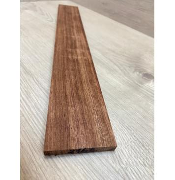 Бубинго заготовка накладки для электрогитары Радиал ААА 10х72х550 мм-4