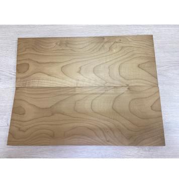 Клён Белый Печёный 180гр заготовка на топ Тангент АА14.5х185-188х475-482 мм - 2 шт (книжкой)-1