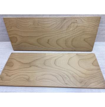 Клён Белый Печёный 180гр заготовка на топ Тангент АА14.5х185-188х475-482 мм - 2 шт (книжкой)-4