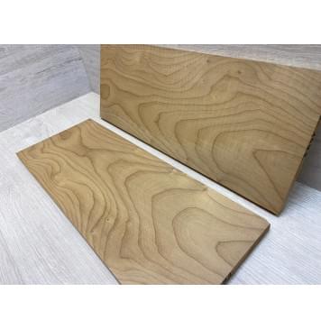 Клён Белый Печёный 180гр заготовка на топ Тангент АА14.5х185-188х475-482 мм - 2 шт (книжкой)-5