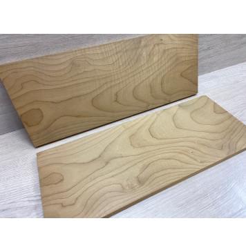 Клён Белый Печёный 180гр заготовка на топ Тангент АА14.5х185-188х475-482 мм - 2 шт (книжкой)-6