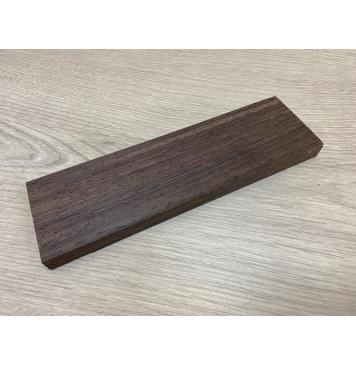 Венге заготовка для бриджа акустической гитары Радиал ААА 14х61х210 мм-0