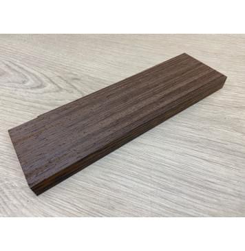 Венге заготовка для бриджа акустической гитары Радиал ААА 14х61х210 мм-3