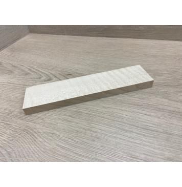 Клён Белый Явор, Волнистый заготовка для бриджа акустической гитары Радиал АА Волна АА 14.8х50х210 мм-2