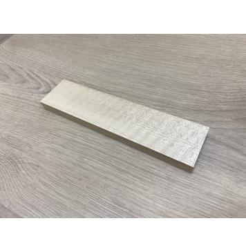 Клён Белый Явор, Волнистый заготовка для бриджа акустической гитары Радиал АА Волна АА 14.8х50х210 мм-3