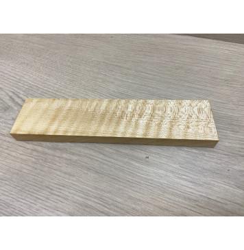 Клён Белый Явор, Волнистый заготовка для бриджа акустической гитары Радиал АА Волна АА 14.8х50х210 мм-8