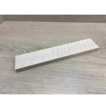 Клён Белый Явор, Волнистый заготовка для бриджа акустической гитары Радиал АА Волна АА 14х50х250 мм-2