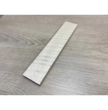 Клён Белый Явор, Волнистый заготовка для бриджа акустической гитары Радиал АА Волна АА 14х50х250 мм-3