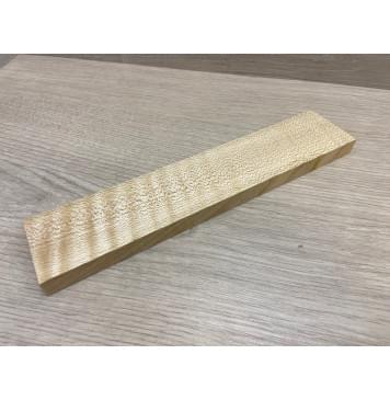 Клён Белый Явор, Волнистый заготовка для бриджа акустической гитары Радиал АА Волна АА 14х50х250 мм-5