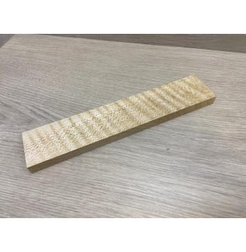 Клён Белый Явор, Волнистый заготовка для бриджа акустической гитары Радиал АА Волна АА 14х50х250 мм-10