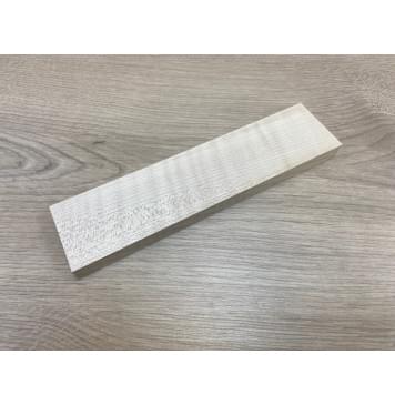 Клён Белый Явор, Волнистый заготовка для бриджа акустической гитары Радиал АА Волна АА 14х50х210 мм-0