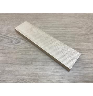 Клён Белый Явор, Волнистый заготовка для бриджа акустической гитары Радиал АА Волна АА 14х50х210 мм-1