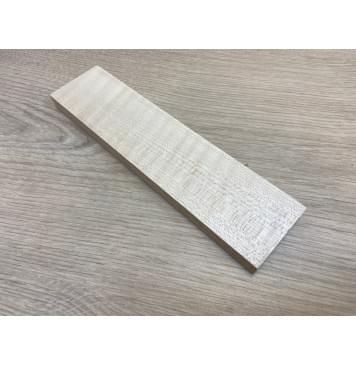 Клён Белый Явор, Волнистый заготовка для бриджа акустической гитары Радиал АА Волна АА 14х50х210 мм-4