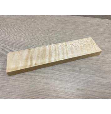 Клён Белый Явор, Волнистый заготовка для бриджа акустической гитары Радиал АА Волна АА 14х50х210 мм-5