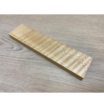Клён Белый Явор, Волнистый заготовка для бриджа акустической гитары Радиал АА Волна АА 14х50х210 мм-6