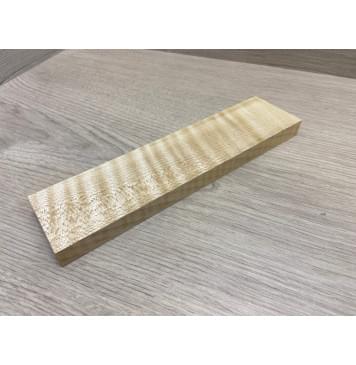 Клён Белый Явор, Волнистый заготовка для бриджа акустической гитары Радиал АА Волна АА 14х50х210 мм-7
