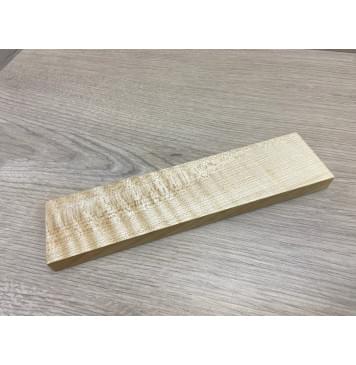 Клён Белый Явор, Волнистый заготовка для бриджа акустической гитары Радиал АА Волна АА 14х50х210 мм-8