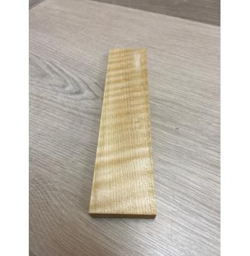 Клён Белый Явор, Волнистый заготовка для бриджа акустической гитары Радиал АА Волна АА 14х50х210 мм-9