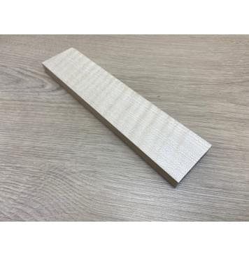 Клён Белый Явор, Волнистый заготовка для бриджа акустической гитары Радиал АА Волна АА 14.5х50х225 мм-0