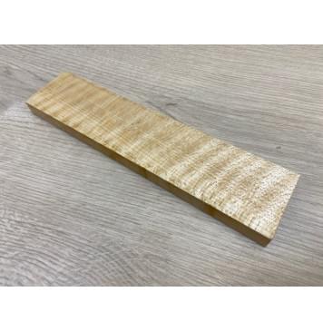 Клён Белый Явор, Волнистый заготовка для бриджа акустической гитары Радиал АА Волна АА 14.5х50х225 мм-4