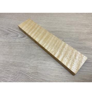 Клён Белый Явор, Волнистый заготовка для бриджа акустической гитары Радиал АА Волна АА 14.5х50х225 мм-6
