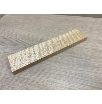 Клён Белый Явор, Волнистый заготовка для бриджа акустической гитары Радиал АА Волна АА 14.5х50х225 мм-3