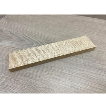 Клён Белый Явор, Волнистый заготовка для бриджа акустической гитары Радиал АА Волна АА 14.5х50х225 мм-6