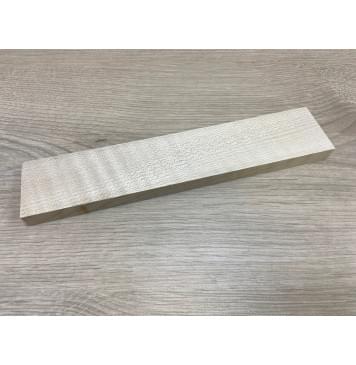 Клён Белый Явор, Волнистый заготовка для бриджа акустической гитары Радиал АА Волна АА 14х50х250 мм-1