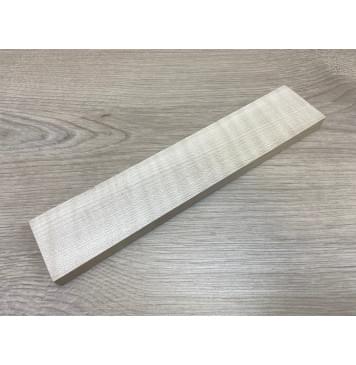 Клён Белый Явор, Волнистый заготовка для бриджа акустической гитары Радиал АА Волна АА 14х50х250 мм-2