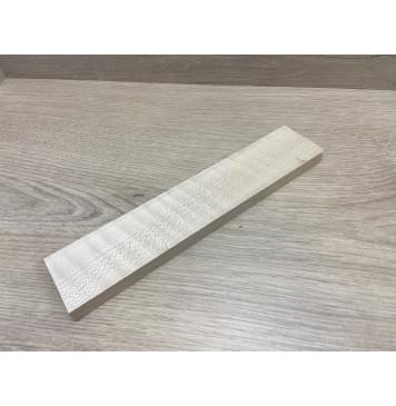 Клён Белый Явор, Волнистый заготовка для бриджа акустической гитары Радиал АА Волна АА 14х50х250 мм-4