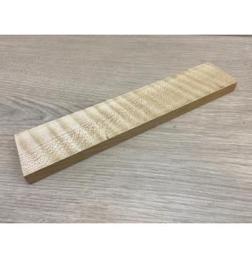 Клён Белый Явор, Волнистый заготовка для бриджа акустической гитары Радиал АА Волна АА 14х50х250 мм-5