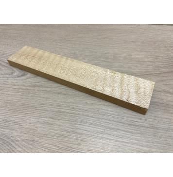 Клён Белый Явор, Волнистый заготовка для бриджа акустической гитары Радиал АА Волна АА 14х50х250 мм-6