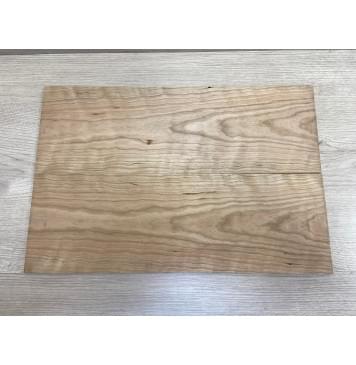 Вишня Американская Волнистая заготовка на топ Тангент АА Волна А 7.5х156х460 мм - 2 шт (книжкой)-0