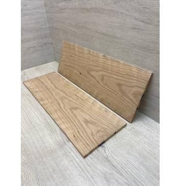 Вишня Американская Волнистая заготовка на топ Тангент АА Волна А 7.5х156х460 мм - 2 шт (книжкой)-3